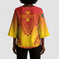 Personalized Cameroon African Dashiki Kimono Sleeve Blouse