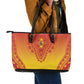 Afro Cameroon Leather Tote Bag African Dashiki Style - African Pride