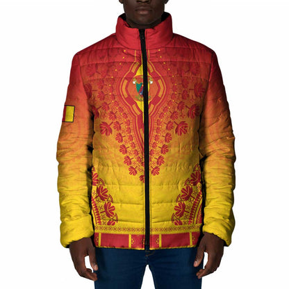 Personalized Cameroon African Dashiki Padded Jacket