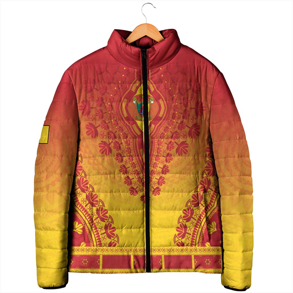 Personalized Cameroon African Dashiki Padded Jacket