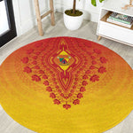 Afro Cameroon Round Carpet African Dashiki Style - African Pride