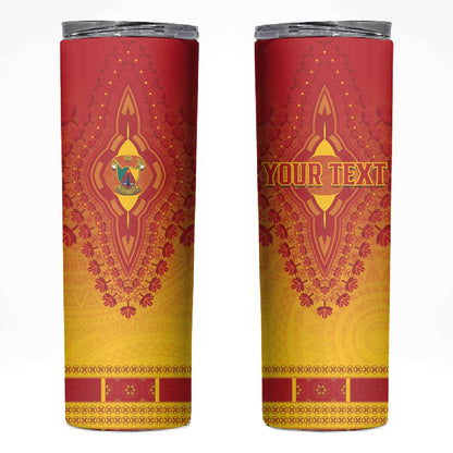 Personalized Afro Cameroon Skinny Tumbler African Dashiki Style - African Pride