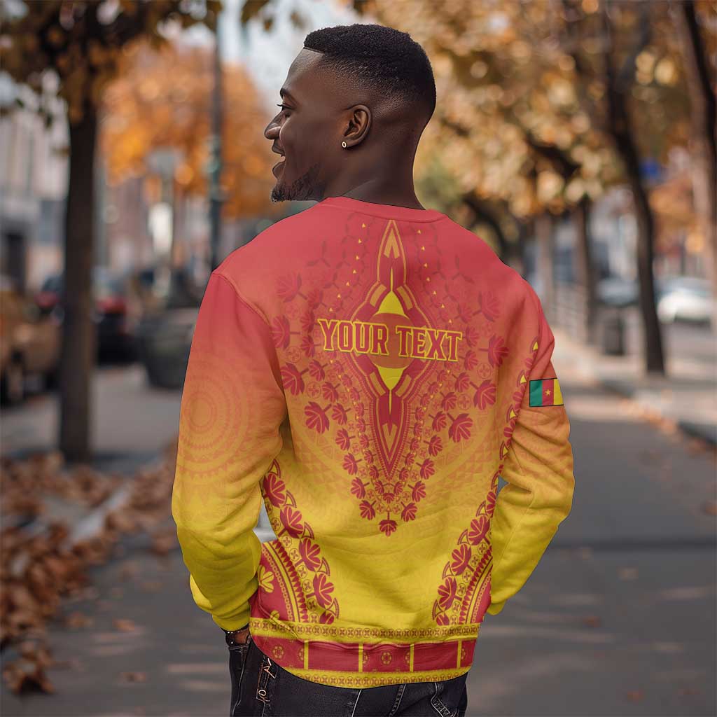 Personalized Afro Cameroon Sweatshirt African Dashiki Style - African Pride
