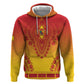 Personalized Afro Cameroon Zip Hoodie African Dashiki Style - African Pride