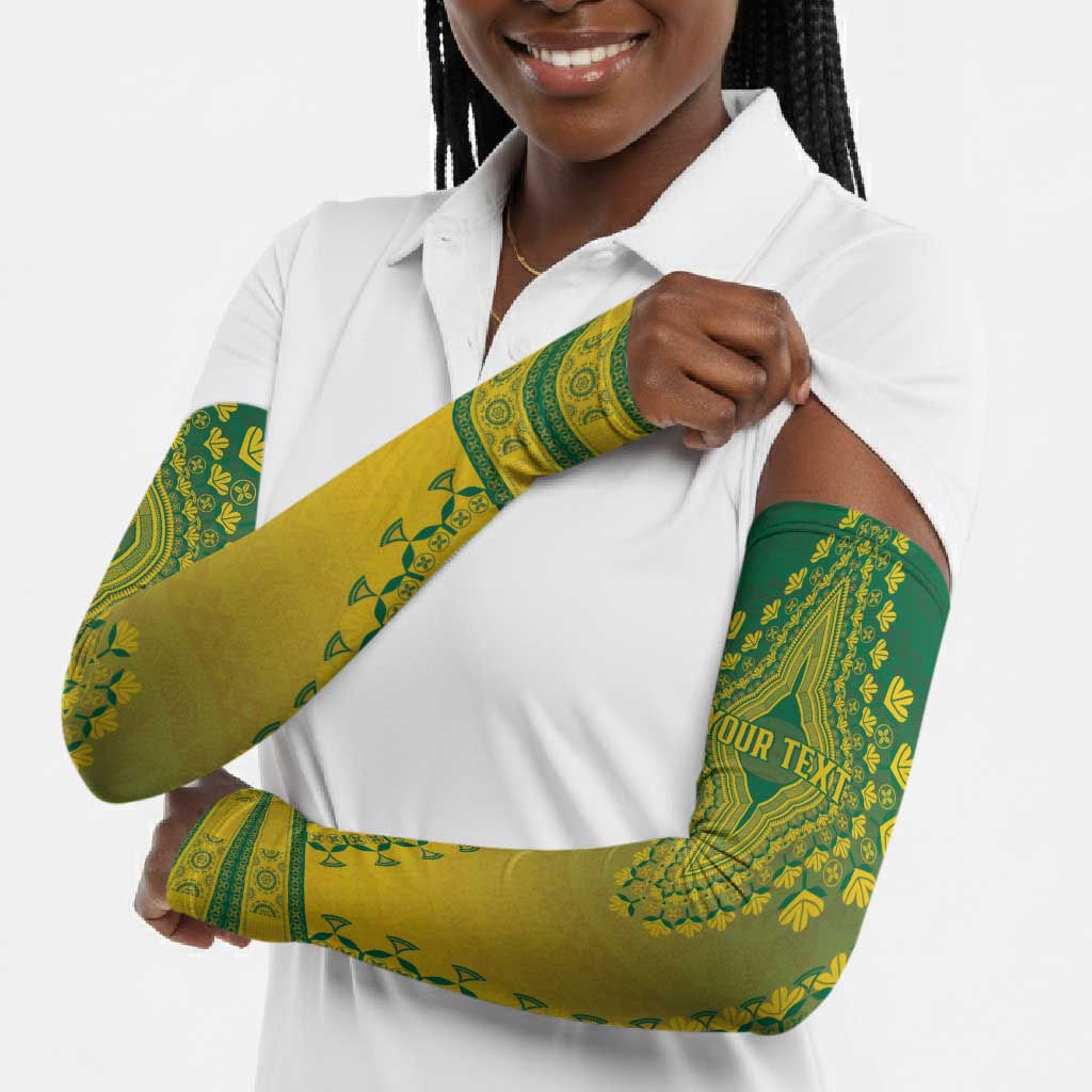 Personalized Ghana African Dashiki Arm Sleeves