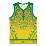 Personalized Afro Ghana Basketball Jersey African Dashiki Style LT15