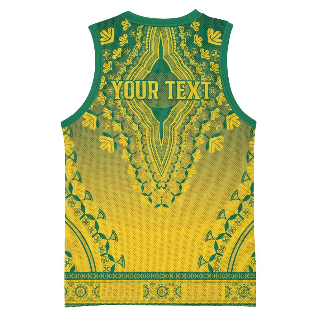 Personalized Afro Ghana Basketball Jersey African Dashiki Style LT15