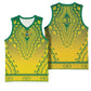 Personalized Afro Ghana Basketball Jersey African Dashiki Style LT15