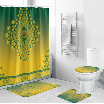 Ghana African Dashiki Bathroom Set