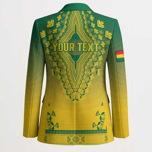 Personalized Ghana African Dashiki Blazer