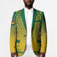Personalized Ghana African Dashiki Blazer