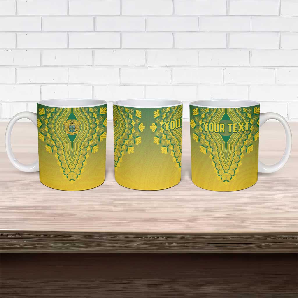 Personalized Ghana African Dashiki Ceramic Mug