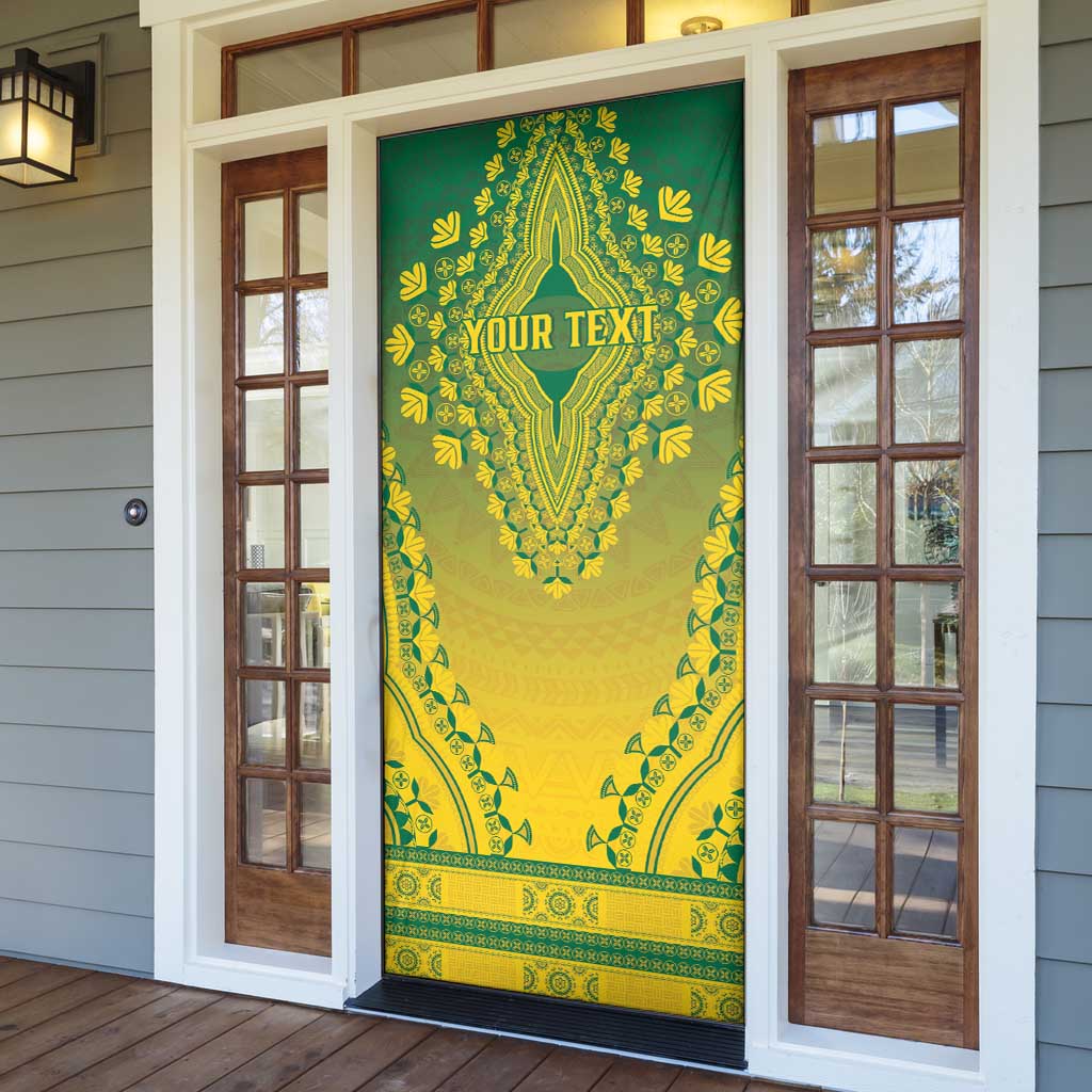 Personalized Ghana African Dashiki Door Cover