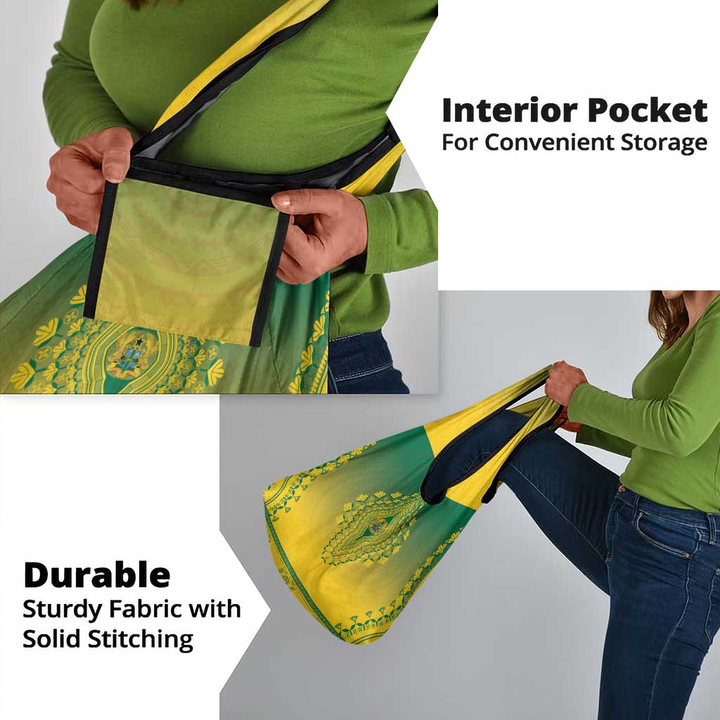 Afro Ghana Grocery Bag African Dashiki Style - African Pride