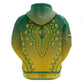Personalized Afro Ghana Hoodie African Dashiki Style - African Pride