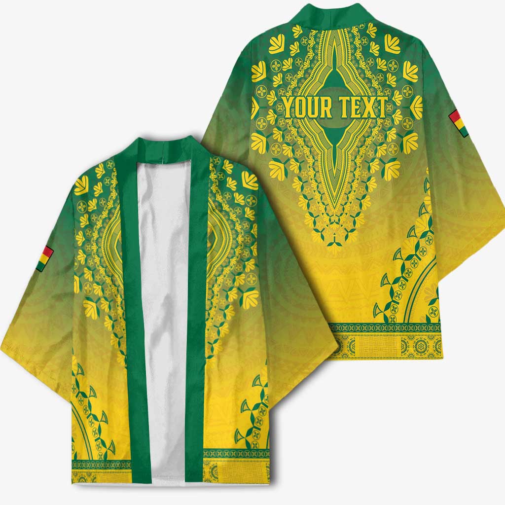 Personalized Ghana African Dashiki Kimono