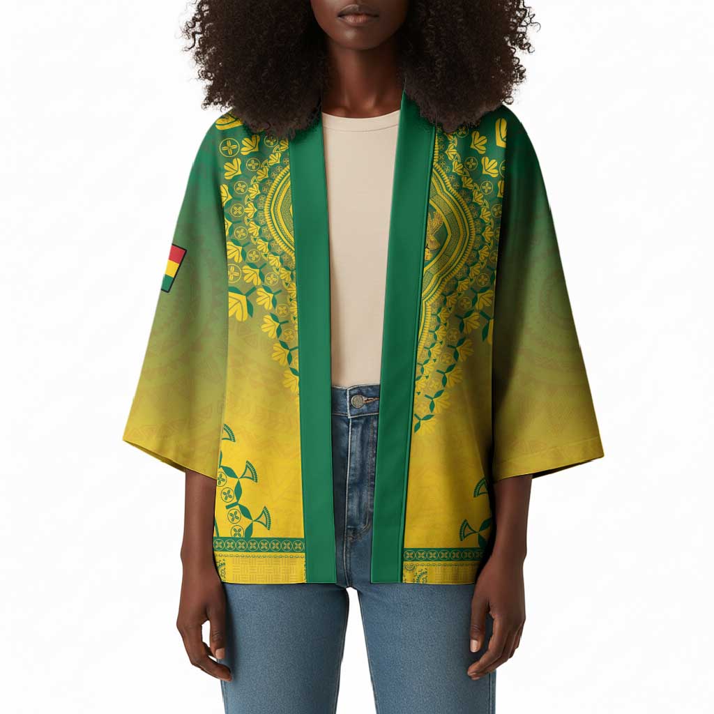 Personalized Ghana African Dashiki Kimono
