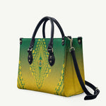 Ghana African Dashiki Leather Bag
