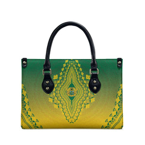 Ghana African Dashiki Leather Bag