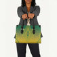 Ghana African Dashiki Leather Bag