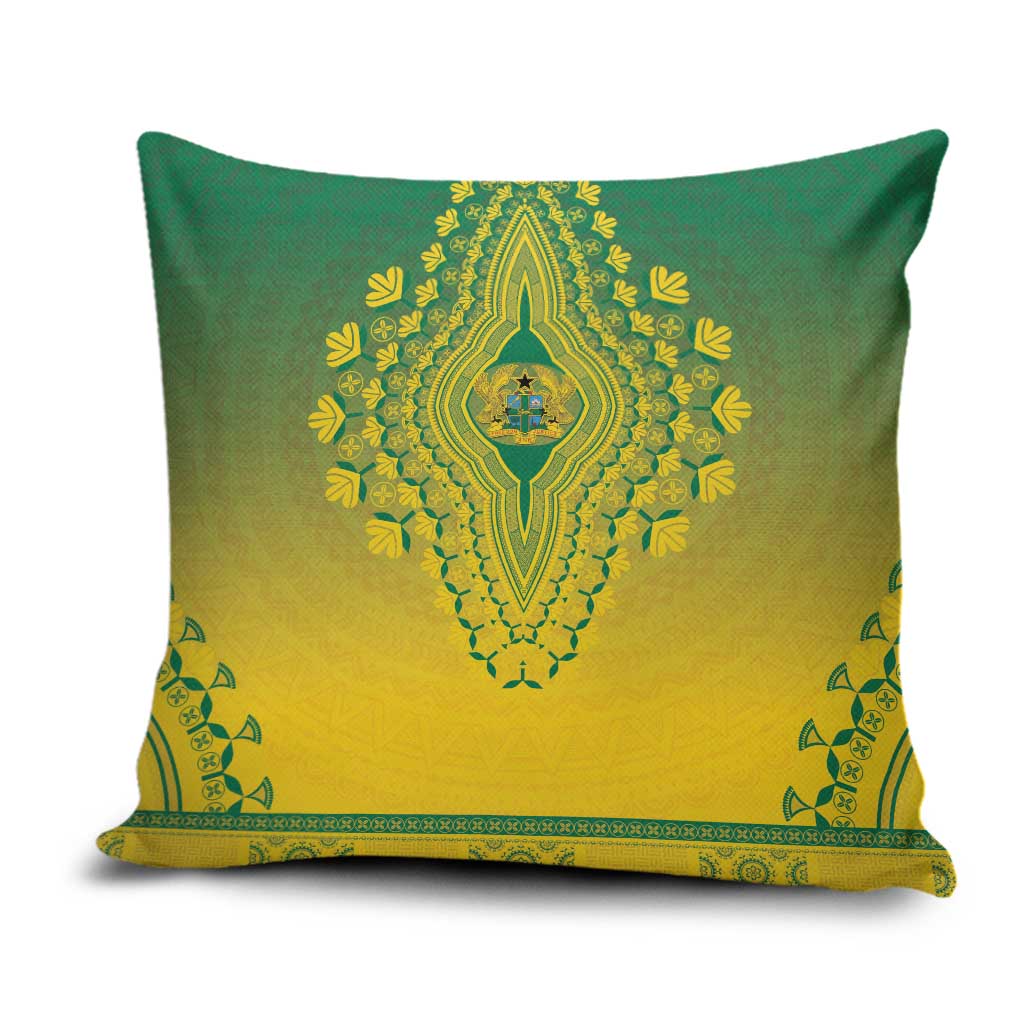 Ghana African Dashiki Pillow Cover