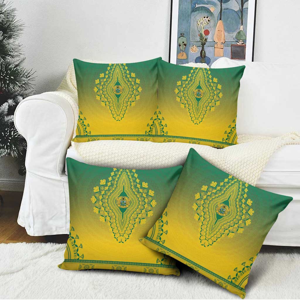Ghana African Dashiki Pillow Cover