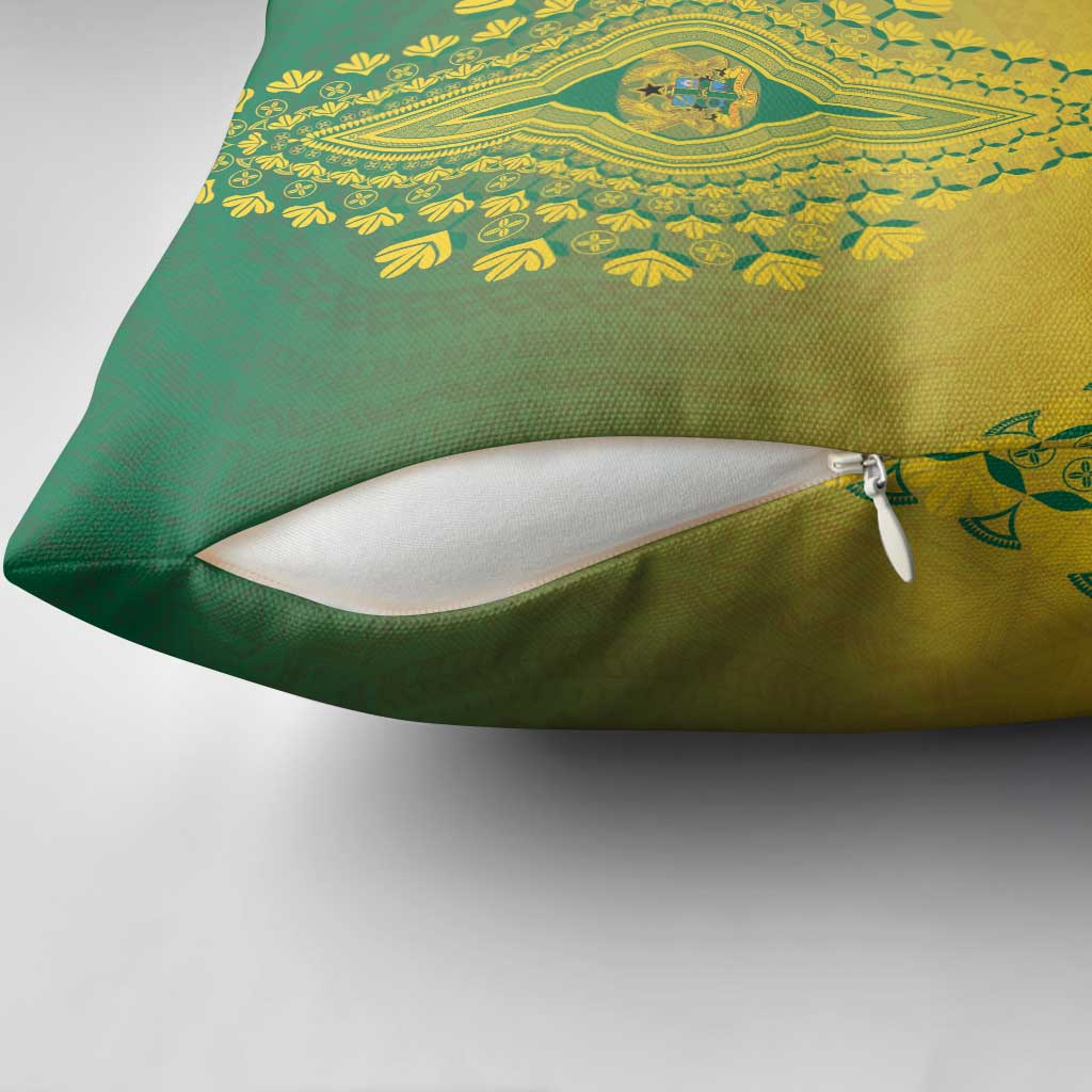Ghana African Dashiki Pillow Cover