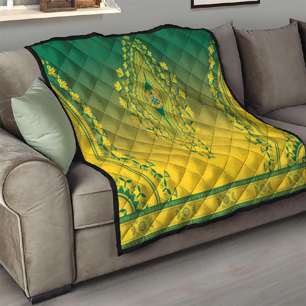Afro Ghana Quilt African Dashiki Style - African Pride