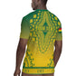 Personalized Afro Ghana Rugby Jersey African Dashiki Style - African Pride