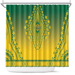 Afro Ghana Shower Curtain African Dashiki Style - African Pride