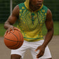 Personalized Afro Ghana Sleeveless Hoodie African Dashiki Style - African Pride