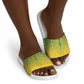 Ghana African Dashiki Slide Sandals