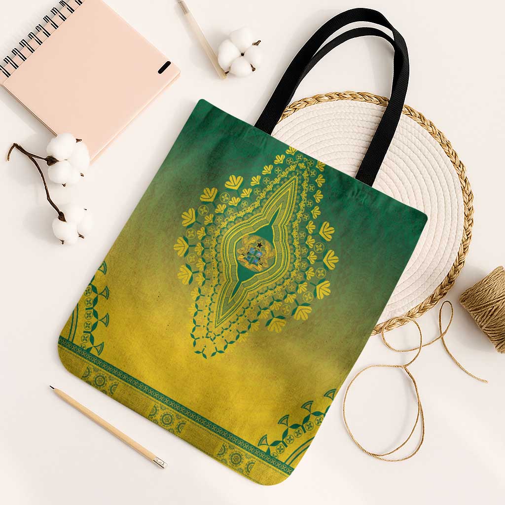 Ghana African Dashiki Tote Bag
