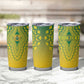 Personalized Afro Ghana Tumbler Cup African Dashiki Style - African Pride