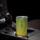 Personalized Afro Ghana Tumbler Cup African Dashiki Style - African Pride