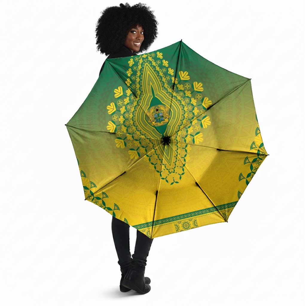 Ghana African Dashiki Umbrella