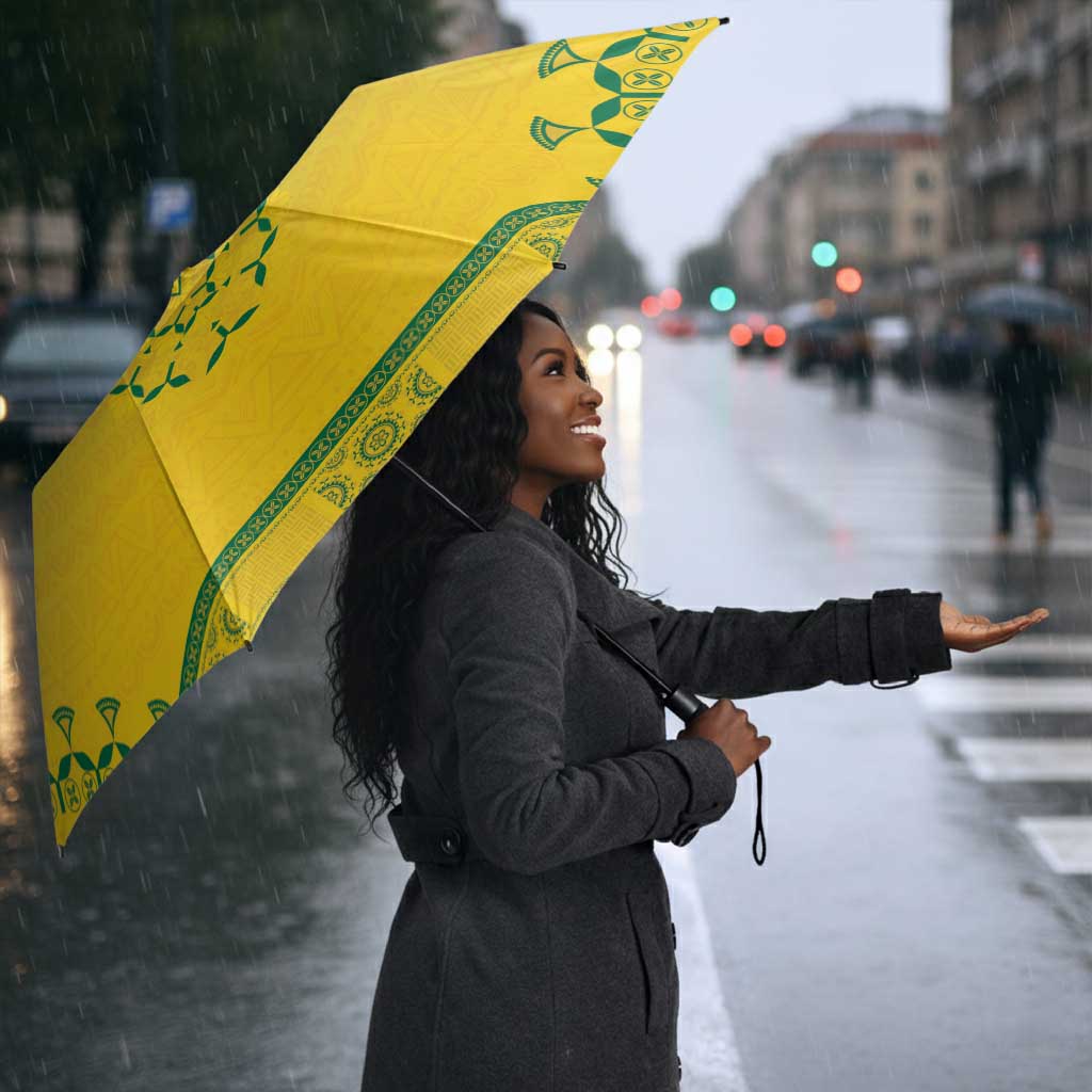Ghana African Dashiki Umbrella