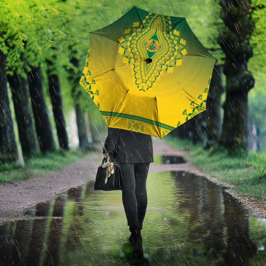 Ghana African Dashiki Umbrella