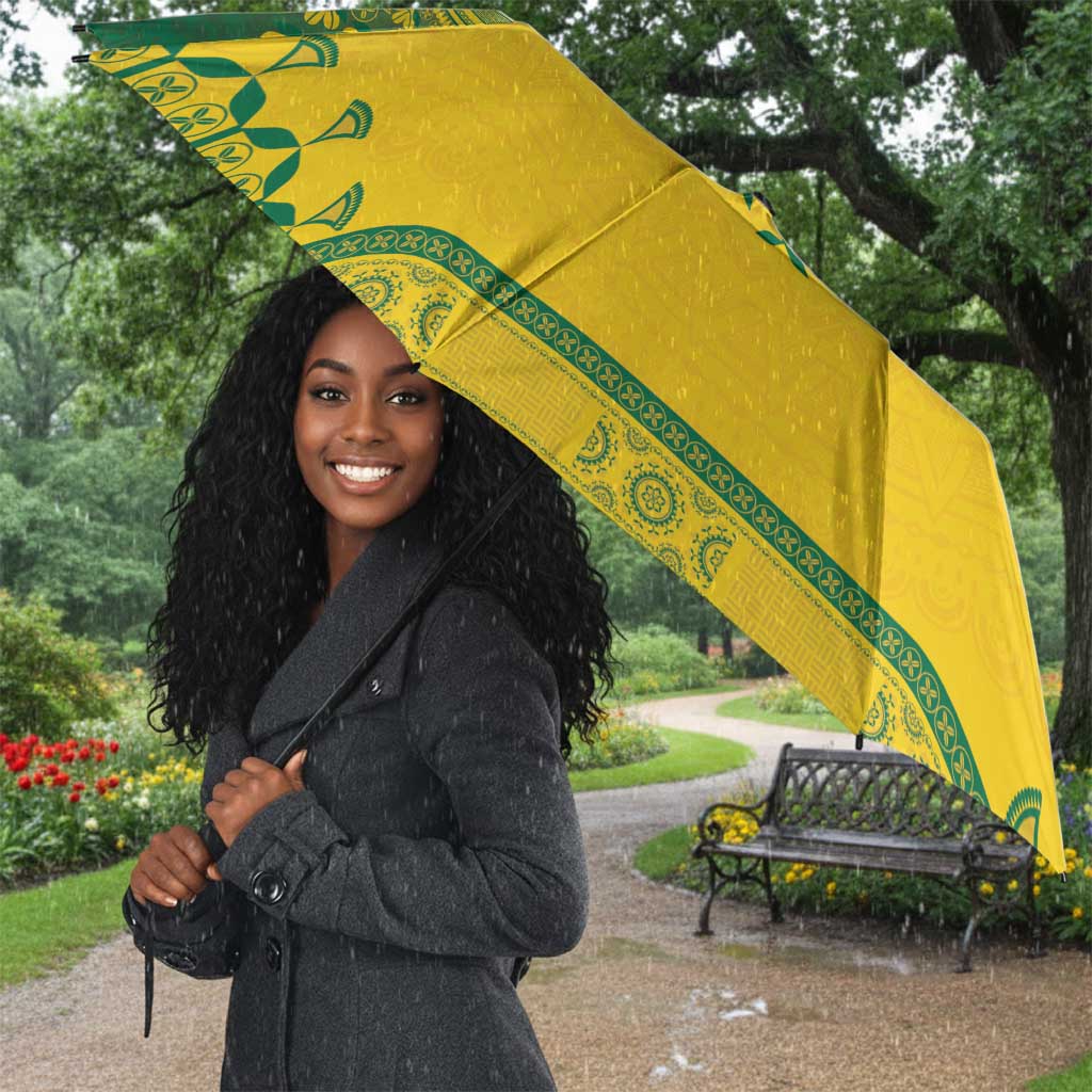 Ghana African Dashiki Umbrella