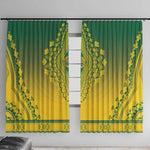 Afro Ghana Window Curtain African Dashiki Style - African Pride
