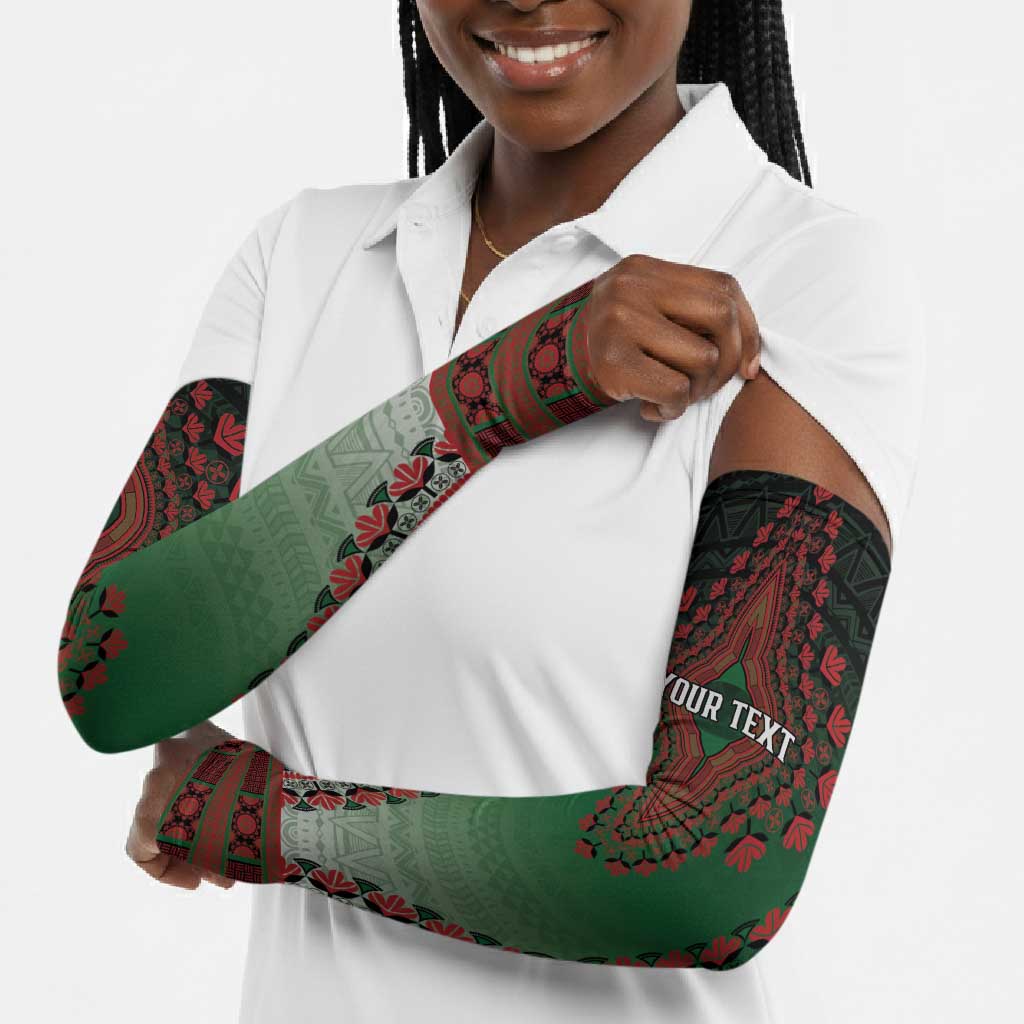Personalized Kenya African Dashiki Arm Sleeves