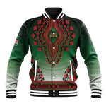 Personalized Afro Kenya Baseball Jacket African Dashiki Style - African Pride