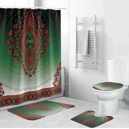 Kenya African Dashiki Bathroom Set