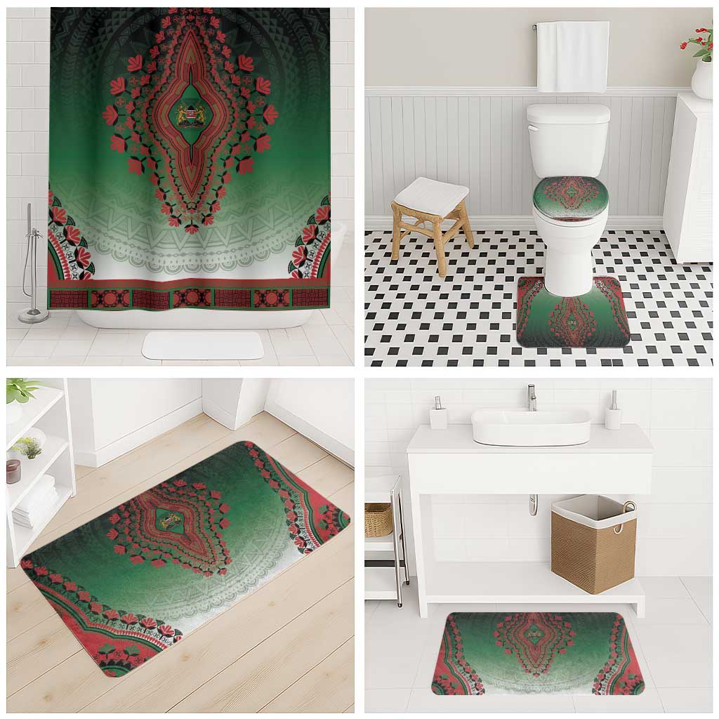 Kenya African Dashiki Bathroom Set