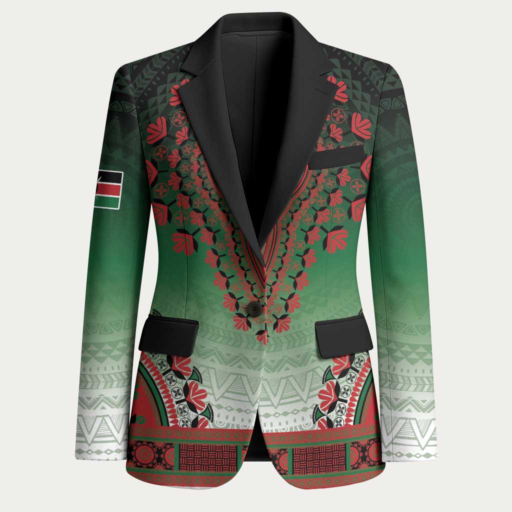 Personalized Kenya African Dashiki Blazer