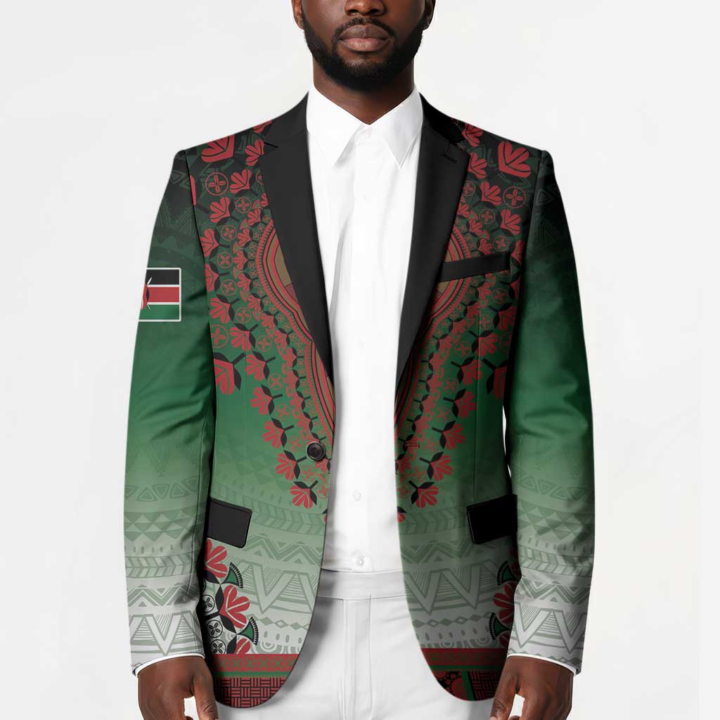 Personalized Kenya African Dashiki Blazer