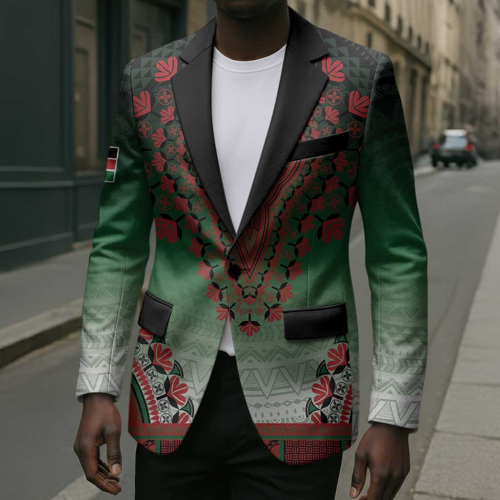 Personalized Kenya African Dashiki Blazer