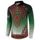 Personalized Kenya African Dashiki Button Sweatshirt