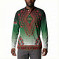 Personalized Kenya African Dashiki Button Sweatshirt