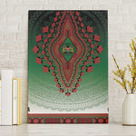 Afro Kenya Canvas Wall Art African Dashiki Style - African Pride